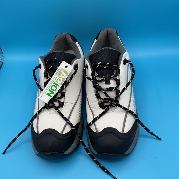 LAND’S END Agion Antimicrobial White/Black Womens Sneakers Sz. 10B.NWT - Picture 2 of 15